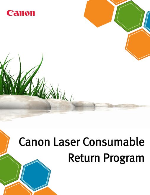 canon, laser consumable return program, Document Essentials