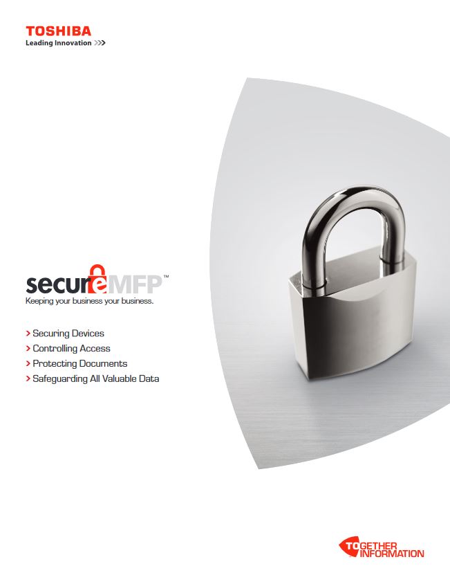 Secure Mfp, security, MPS, MDS, Toshiba, Document Essentials